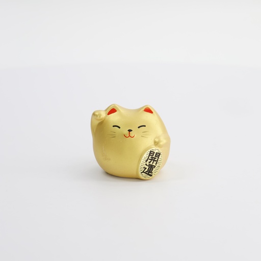 [6125] Lucky Cat 5.5cm Gd.  KT7/KC 1/192