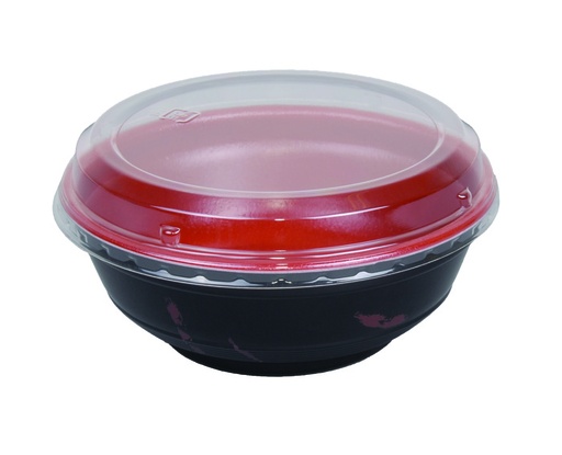 [9214] Take-Away Bowl 550ml  (lid is seperate)  111483 (111482) 25/800