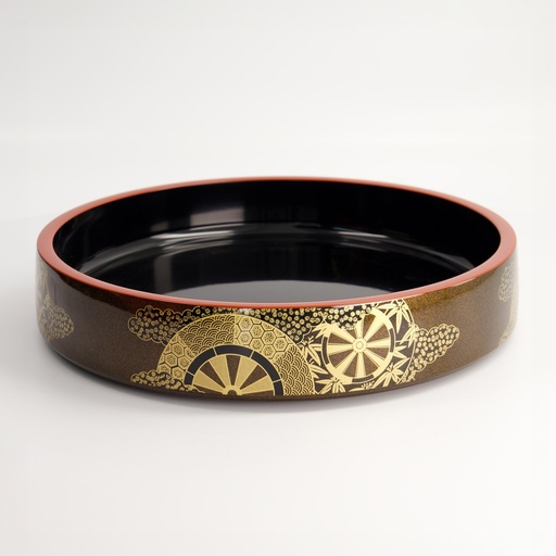[4150] Sushi Oke Kazaguruma No.12 Outer 37x6.2cm Inner 34.4x4.5cm  4150 1/20