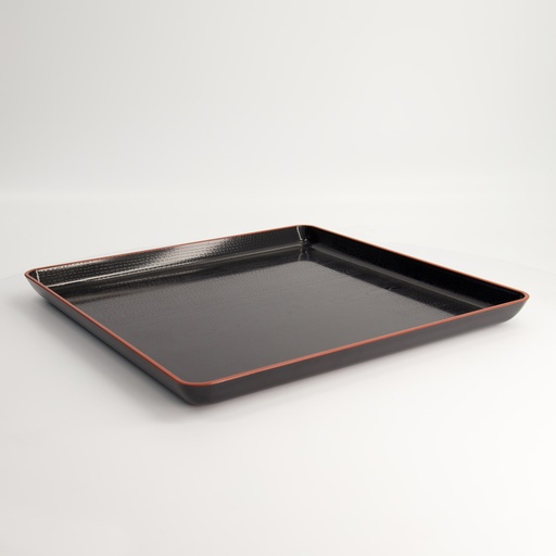 [4037] Tray Lacq Square 36cm 4037 10/40