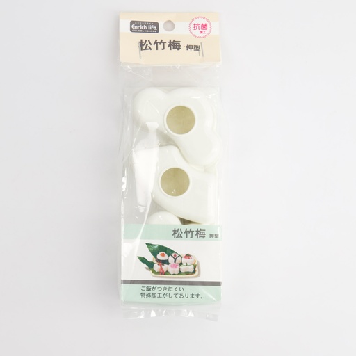 [4107] Kitchen Sushi Mold Plastic Sakura (box 20) 151381 20/120
